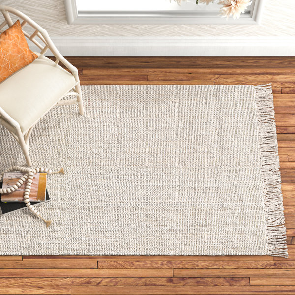 Handmade Flatweave Jute Ivory Area Rug & Reviews Joss & Main